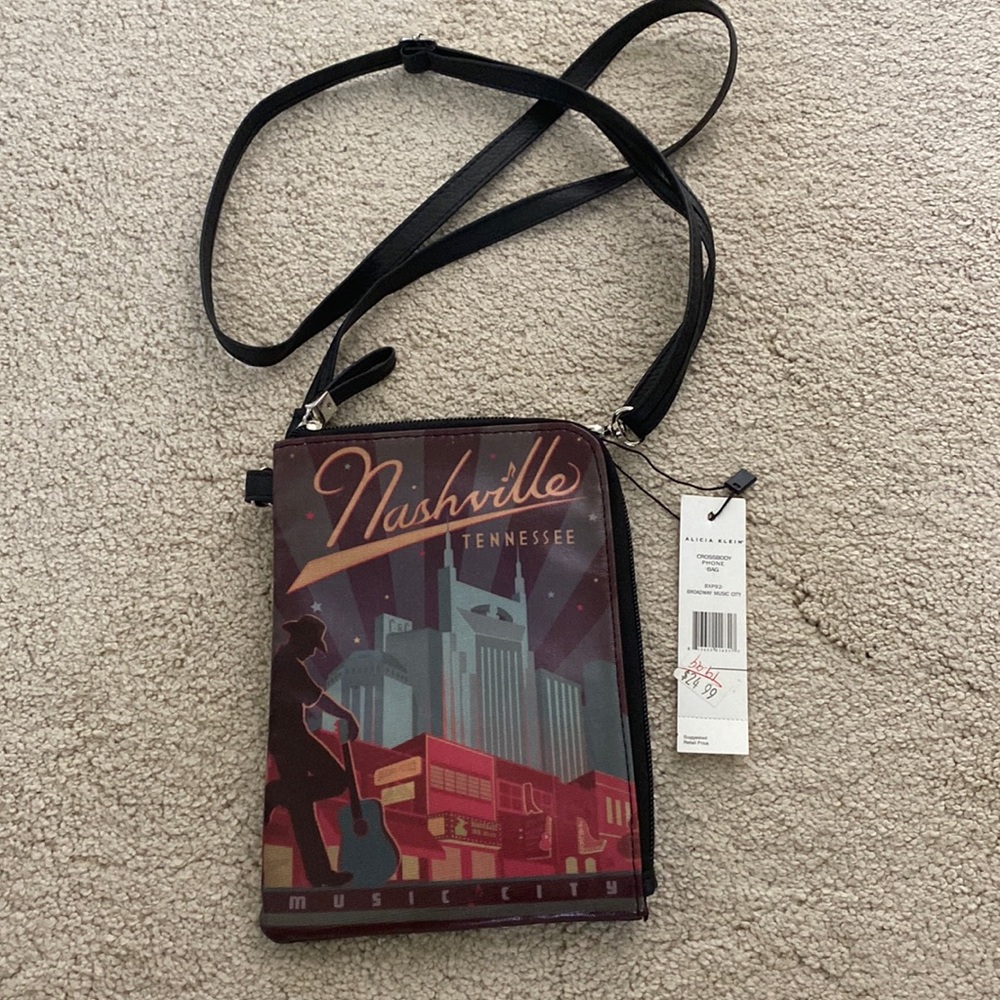 Brand New Alicia Klein Crossbody bag